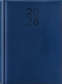 Terminarz 2026, format A5, niebieski - kalendarz