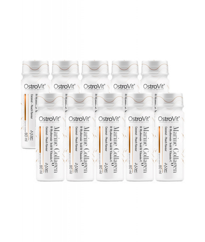 Kolagen Morski Shot 20 x 80 ml - OstroVit