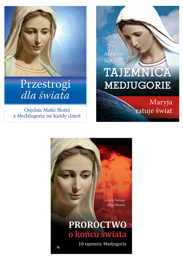 Maryja z Medjugorje - komplet 3 książek