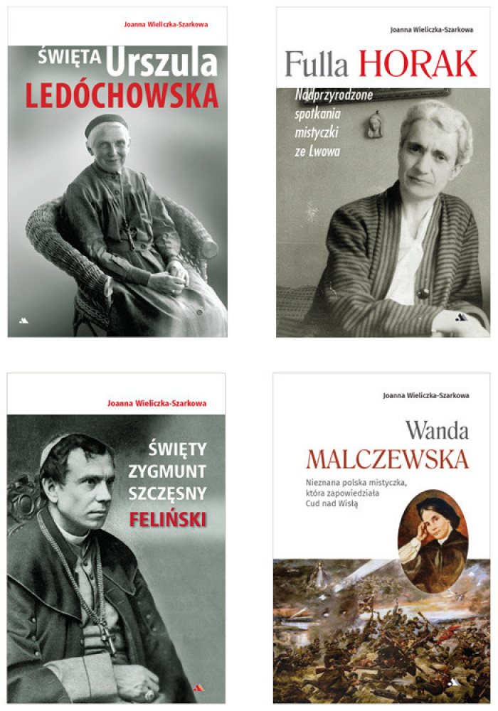 Polscy święci i mistycy - komplet 4 książek