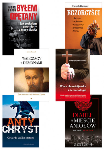 Demony i egzorcyści - komplet 6 książek