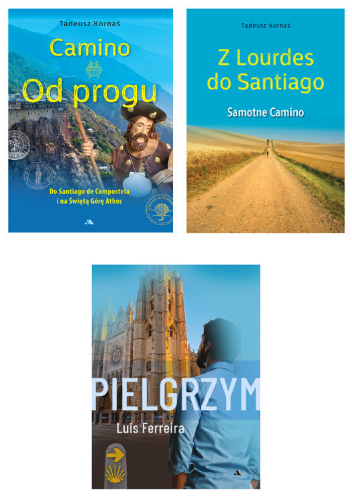 Fascynujące Camino - komplet 3 książek