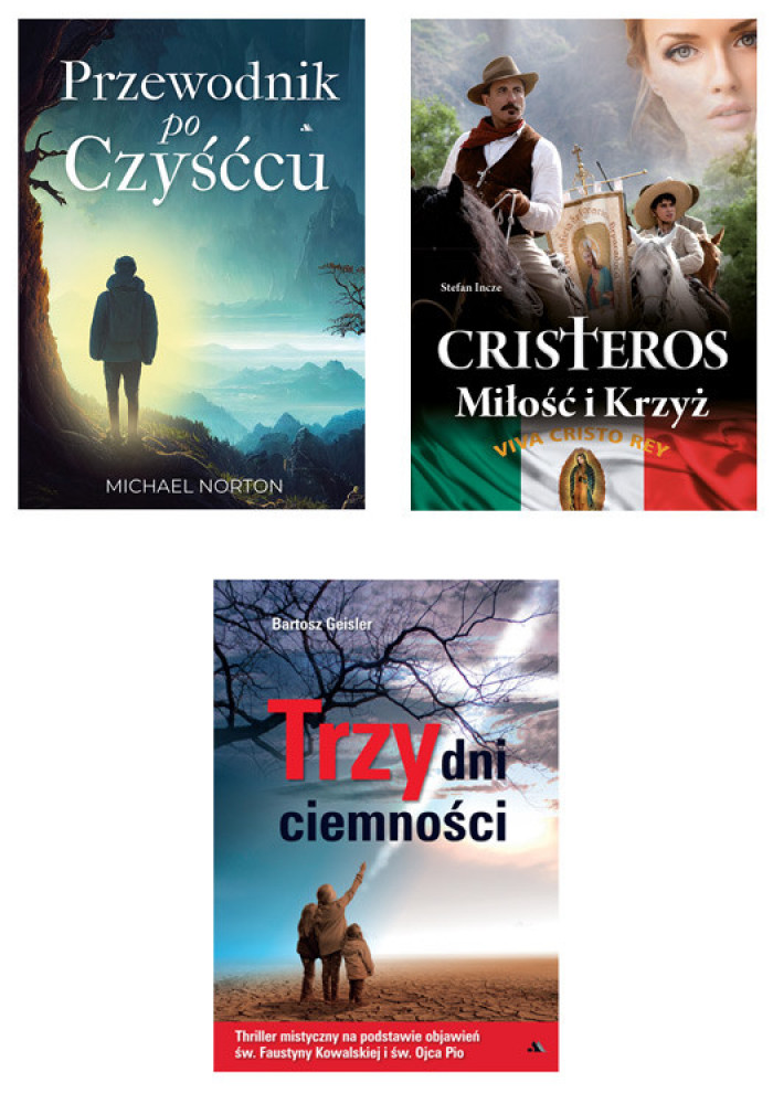 Pakiet dobrej powieści - komplet 3 książek