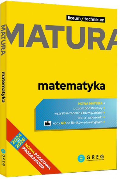 Matura. Matematyka (liceum/technikum) 2024-2026 - repetytorium maturalne (poziom podstawowy)