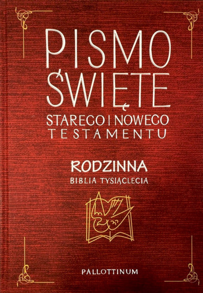 Rodzinna Biblia Tysiąclecia - bordowa - Pallottinum