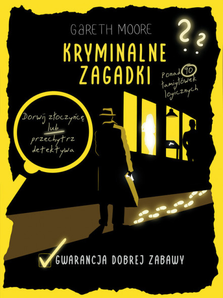 Kryminalne zagadki. Ponad 90 łamigłówek logicznych - Gareth Moore