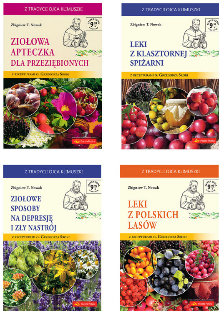 Z Tradycji Ojca Klimuszki - pakiet 4 książeczek - Zbigniew T. Nowak : Wydawnictwo AA