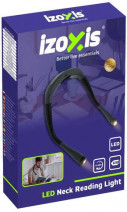 Lampka do czytania książek na szyję - latarka LED na akumulator, USB-C