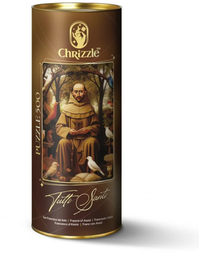 Puzzle Św. Franciszek z Asyżu, 500 elementów - Chrizzle : Dla dzieci i dorosłych