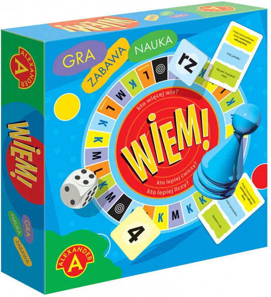 Wiem! Gra edukacyjna : Gry i zabawy
