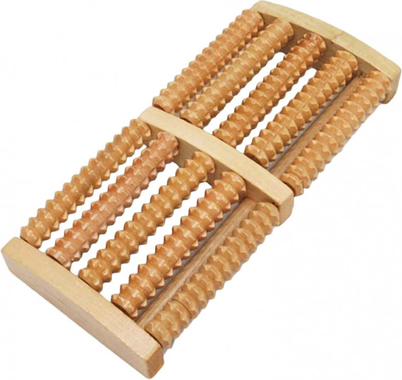 Masażer do stóp tradycyjny drewniany roller