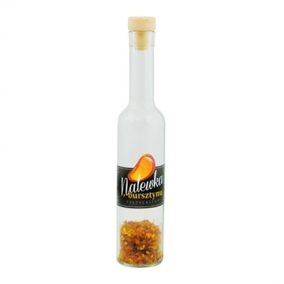 Bursztyn bałtycki w butelce - na nalewkę (bez alkoholu) : Preparaty ziołowe