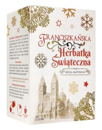 Franciszkańska herbatka świąteczna w pudełku 20 saszetek po 5 g