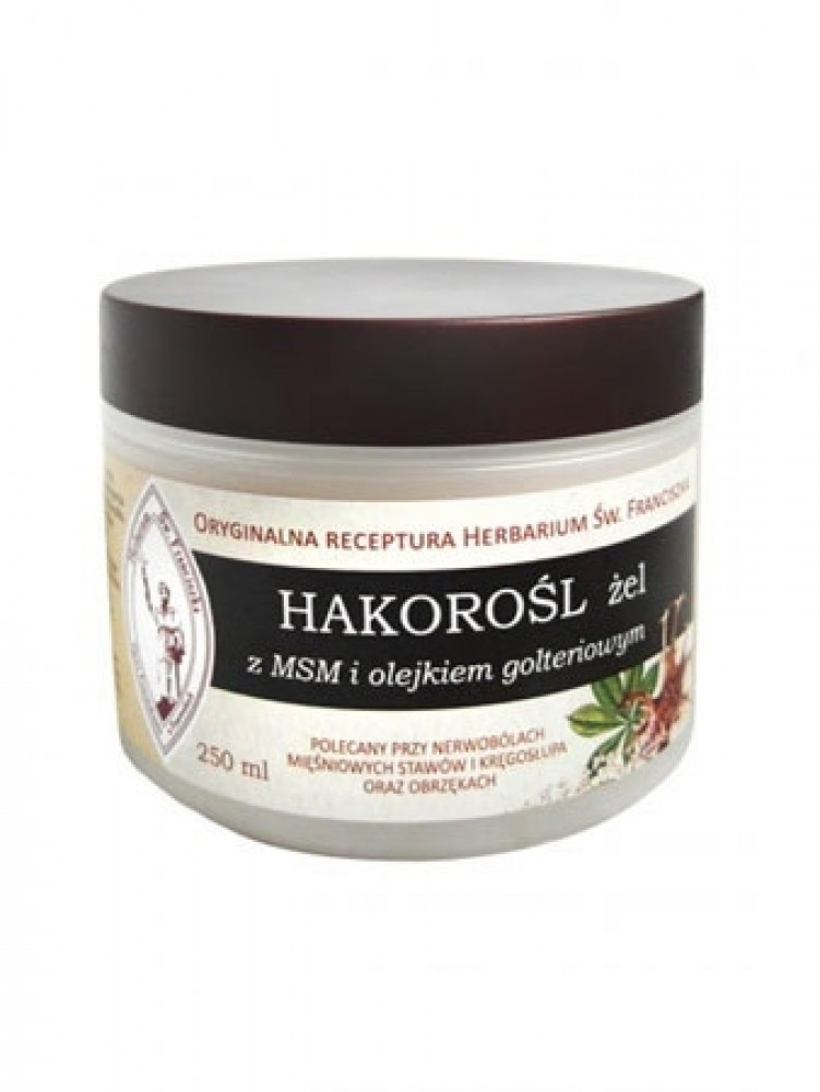 Hakorośl żel z MSM i olejkiem golteriowym 250 ml