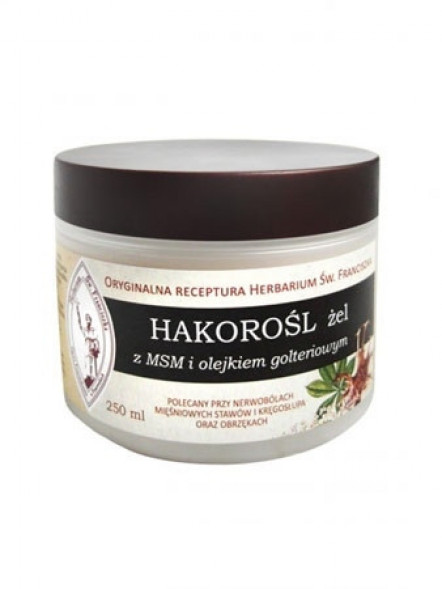 Hakorośl żel z MSM i olejkiem golteriowym 250 ml