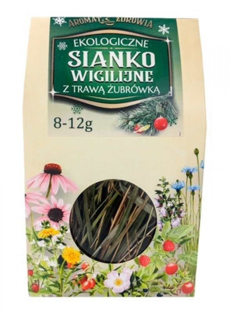 Ekologiczne sianko wigilijne z trawą żubrówką 8-12 g