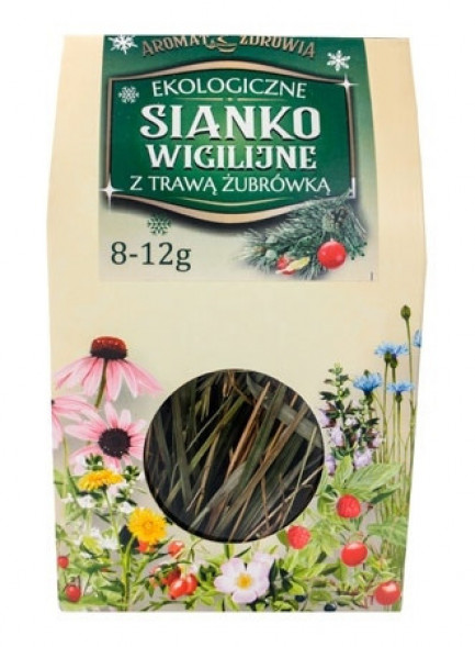 Ekologiczne sianko wigilijne z trawą żubrówką 8-12 g
