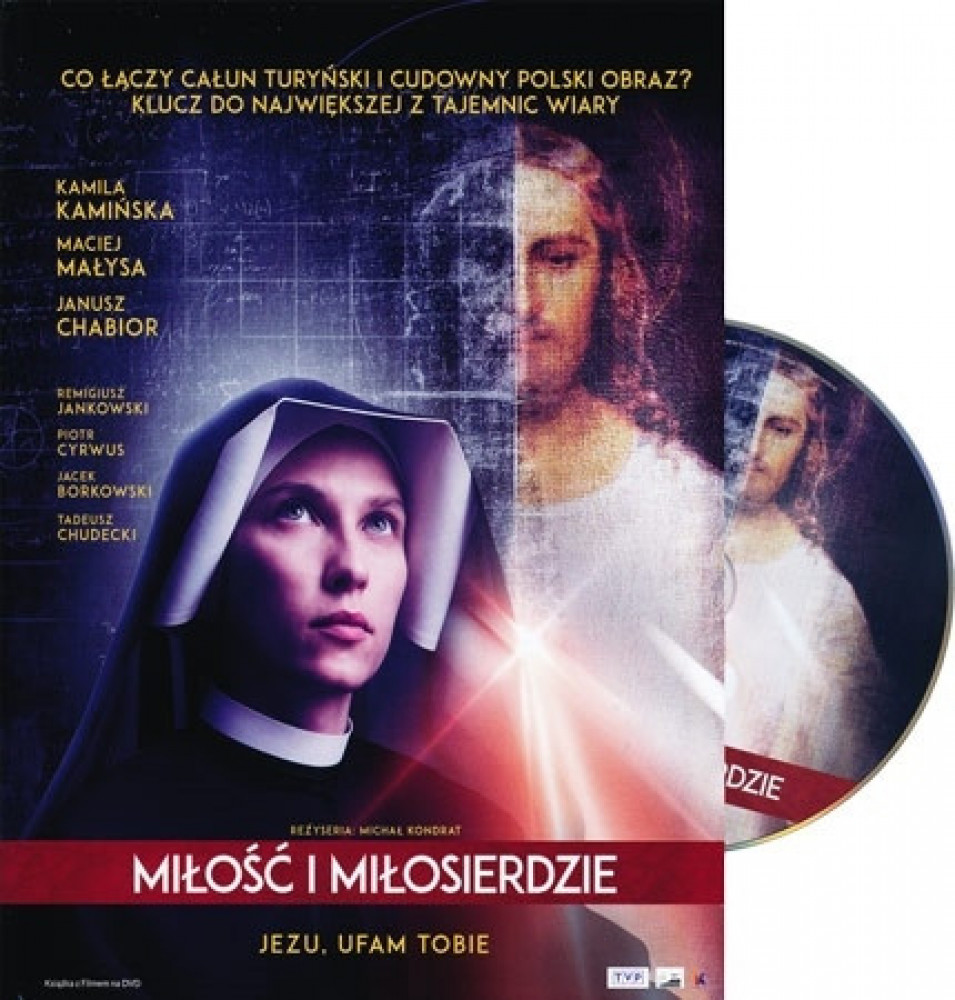 Miłość i miłosierdzie. Jezu, ufam Tobie. Film DVD
