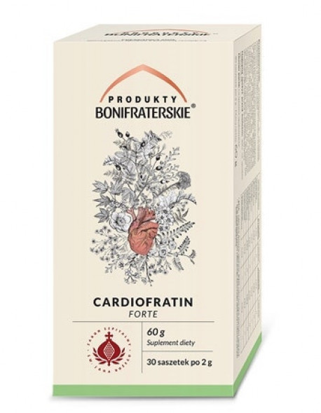 Cardiofratin Forte. Suplement diety, 60 g (30 saszetek po 2 g)