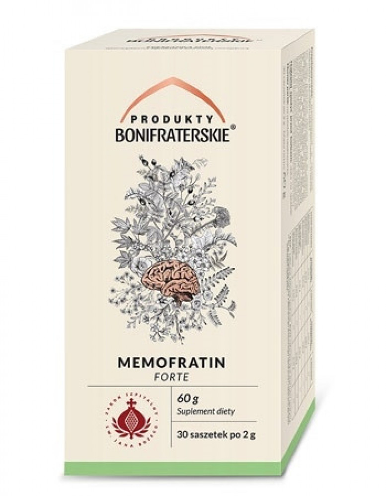 Memofratin Forte. Suplement diety, 60 g (30 saszetek po 2 g)