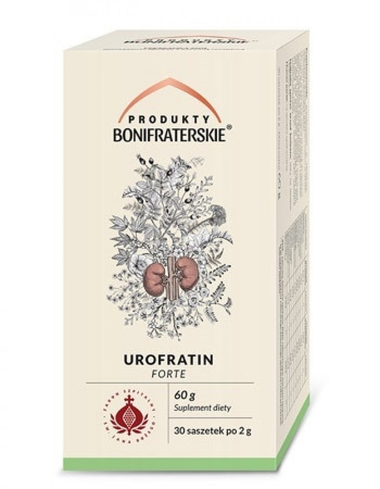 Urofratin Forte. Suplement diety, 60 g : Preparaty ziołowe