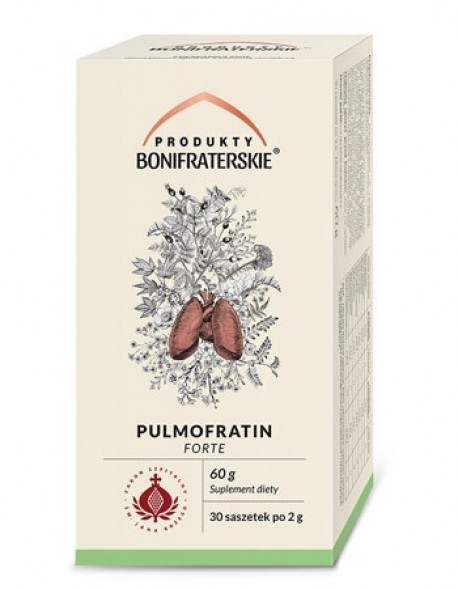 Pulmofratin Forte. Suplement diety, 60 g (30 saszetek po 2 g)