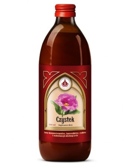 Czystek, sok. Suplement diety, 500 ml