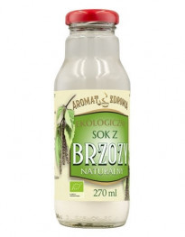 Ekologiczny sok z brzozy, naturalny, 270 ml