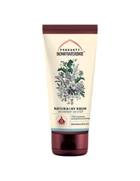 Naturalny krem ochronny do stóp. Kosmetyk, 50 ml