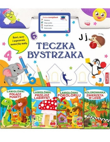 Teczka bystrzaka „Zestaw łamigłówek”