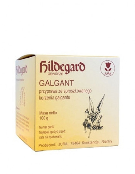 Galgant. Proszek z korzenia galgantu, 100 g