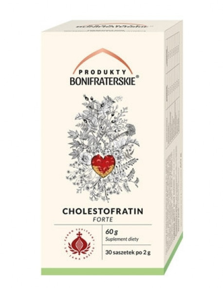 Cholestofratin Forte. Suplement diety 60 g (30 saszetek po 2 g)