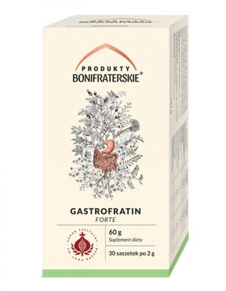 Gastrofratin Forte. Suplement diety 60 g (30 saszetek po 2 g)