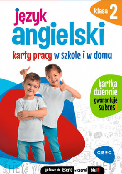Język angielski. Karty pracy w szkole i w domu - klasa 2