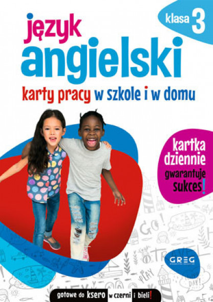 Język angielski. Karty pracy w szkole i w domu - klasa 3
