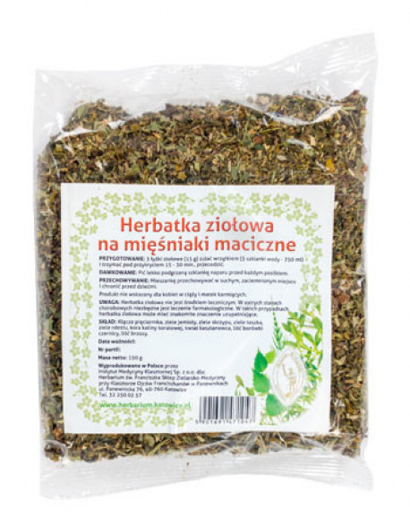 Herbatka ziołowa na mięśniaki maciczne, 150 g