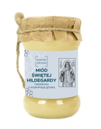 Miód Świętej Hildegardy. Rzepakowy z wszewłogą górską, 400 g