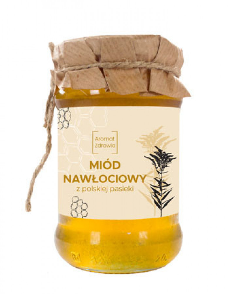 Miód nawłociowy z polskiej pasieki, 400 g