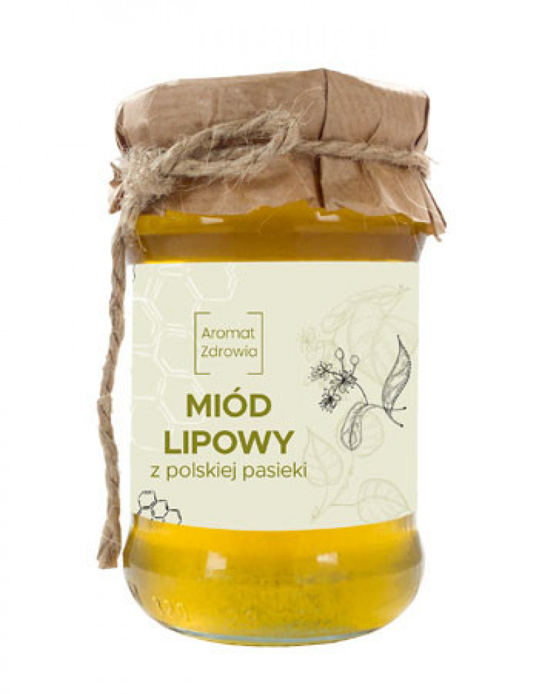 Miód lipowy z polskiej pasieki, 400 g