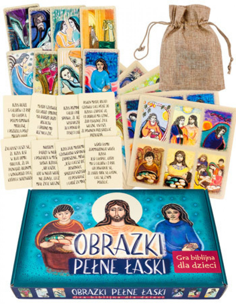 Obrazki pełne łaski. Gra biblijna dla dzieci