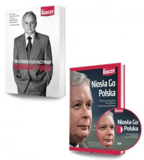 Lech Kaczyński: Odwaga i wizja oraz Niosła go Polska - pakiet książek