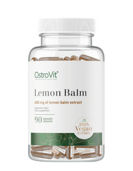 Lemon balm (Liść melisy), 90 kapsułek