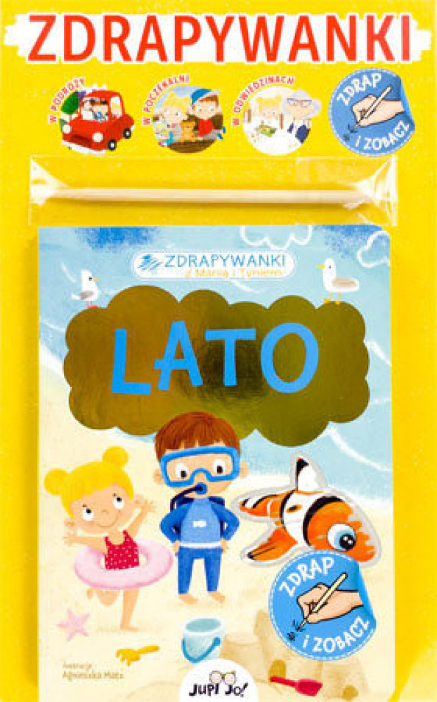 Zdrapywanki z Manią i Tyniem. Lato