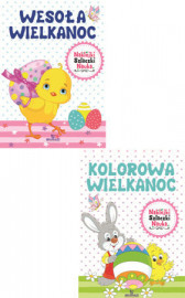 Kolorowanki wielkanocne. Komplet 2 książek