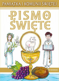 Pismo Święte w komiksie - wersja komunijna z dedykacją