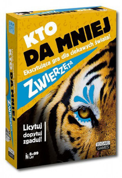 Kto da mniej. Zwierzęta. Gra Karciana