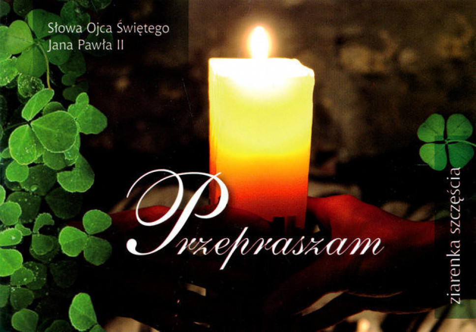 Przepraszam - Ziarenka Szczęścia