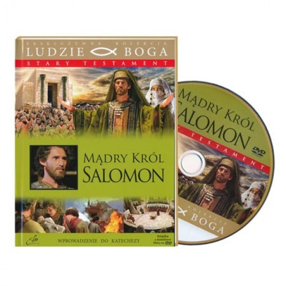 Mądry król Salomon. Książka z filmem DVD