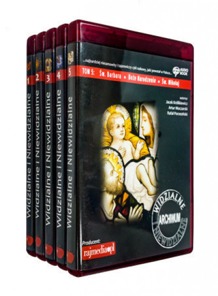 Komplet 5 CD Widzialne i niewidzialne