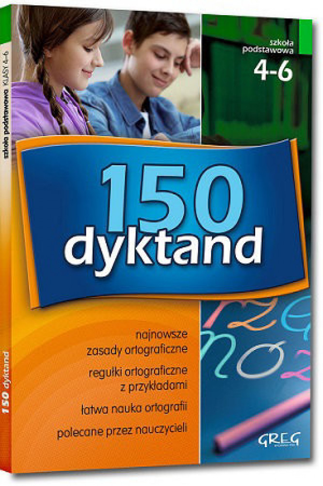 150 dyktand dla szkoły podstawowej. Klasy 4-6